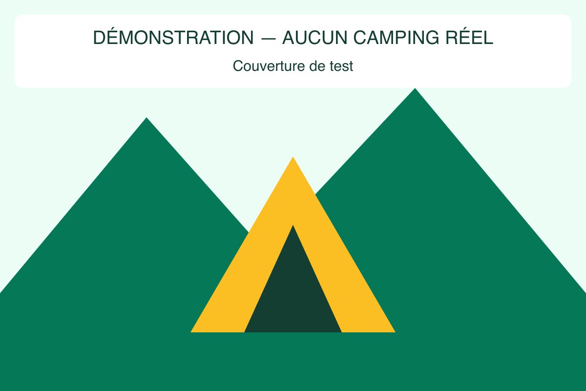Z Camping de démonstration — TEST